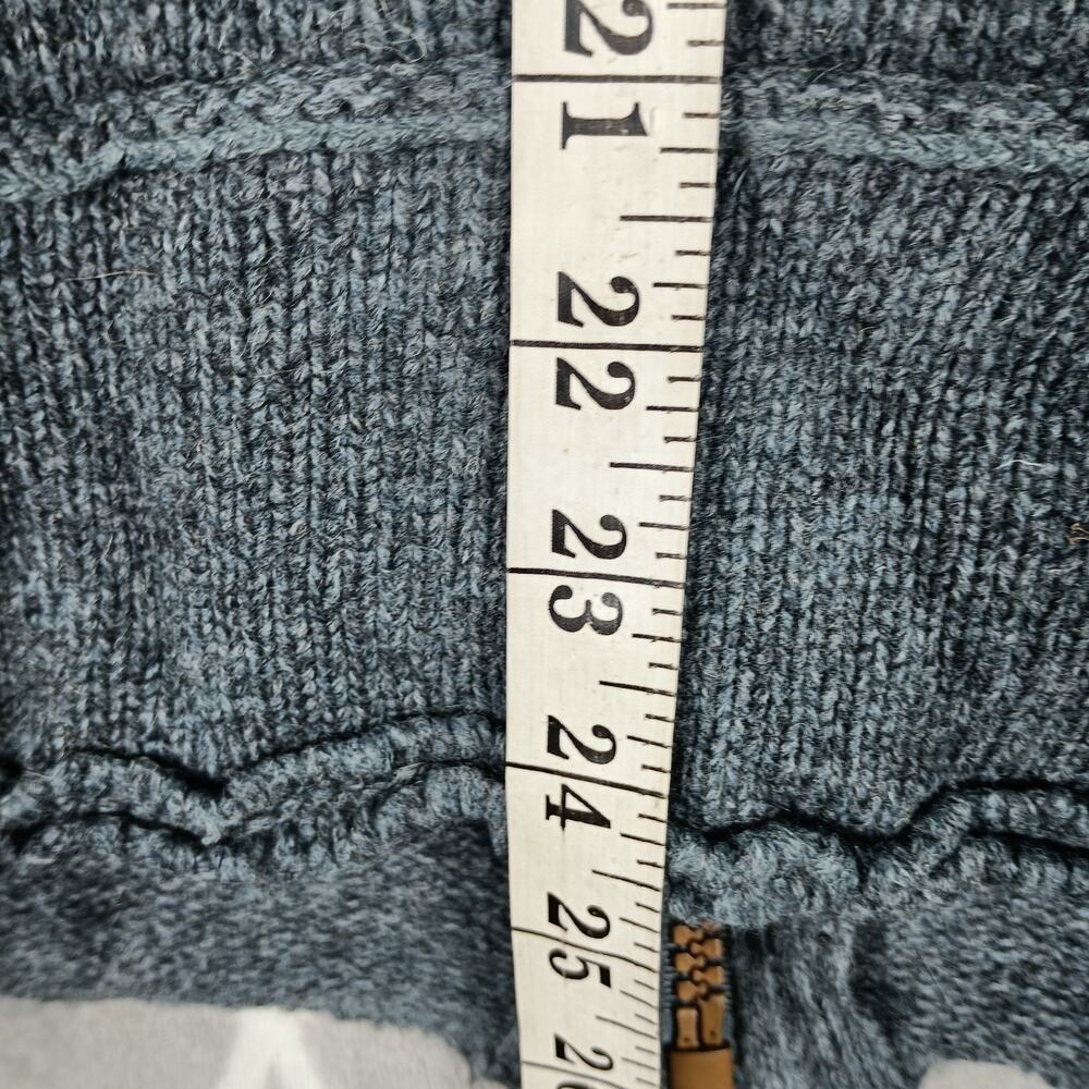 Kenvelo Sweater Jacket Men XL Gray Wool Knit Coat Heritage‎ - Picture 7 of 12